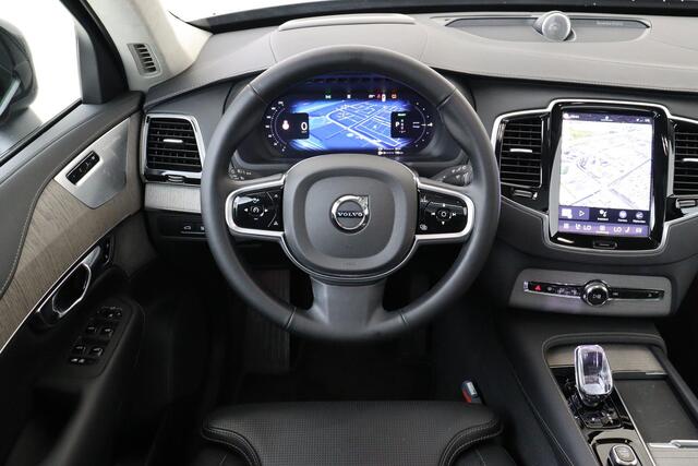 Volvo XC90 T8 PLUG-IN HYBRID AWD ULTRA DARK *FULL OPTIONS!* -PANO.DAK|BOWERS&WILKINS|LUCHTVERING|GEVENT.LEDER+MASSAGE|HEAD-UP DISP.|360°CAM|TREKHAAK|22"|12-2024!|SoH:95%