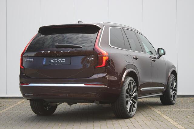 Volvo XC90 T8 Plug-in hybrid AWD Ultra Bright Exec. Ed. | Verwarmde, Geventileerde en Masserende Voorstoelen | Luchtvering | Panoramisch Schuif-/Kanteldak | 360º Camera | Gelamineerd en Getint Glas Achter| Bowers & Wilkins | 22 Lichtmetalen velgen.