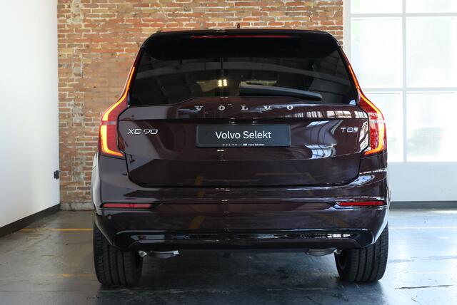 Volvo XC90 T8 Plug-in hybrid AWD Ultra Dark | Demo Deal | Luchtvering | Harman Kardon Premium Audio | Adaptive Cruise Control | 360° Parkeercamera | Parkeersensoren voor + achter | Parkeerverwarming | Stoelverwarming | Stuurwielverwarming