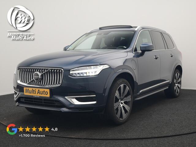 Volvo XC90 T8 Recharge AWD Inscription 7 Persoons PHEV 395pk Dealer O.H | Panodak | Head Up | Adaptive Cruise | Nappa Lederen Sportstoelen Memory & Verwarmd | Harman / Kardon | 360 Camera | Blis | Apple Carplay | Keyless | Navigatie | Virtual | 21" L.M | DAB | Plug In Hybrid |