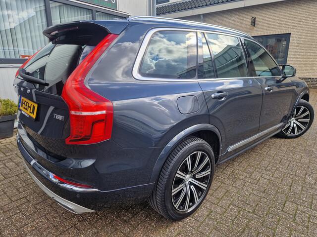 Volvo XC90 T8 Recharge AWD Massage | Harman Kardon | Inscription Plus Line (luxe lederen interieur, stoel ventilatie voor, voorstoel(en) met massagefunctie) en Scandinavian Line (achterstoelen verwarmd, stuur verwarmd) lichtmetalen velgen 22"