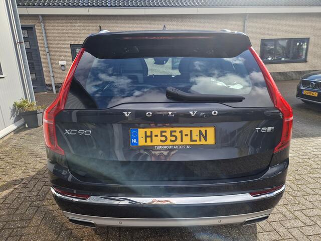 Volvo XC90 T8 Recharge AWD Massage | Harman Kardon | Inscription Plus Line (luxe lederen interieur, stoel ventilatie voor, voorstoel(en) met massagefunctie) en Scandinavian Line (achterstoelen verwarmd, stuur verwarmd) lichtmetalen velgen 22"