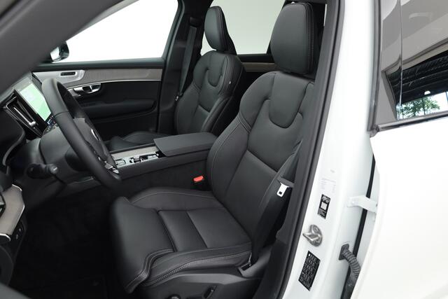 Volvo XC90 2.0 T8 Plug-in hybrid AWD Ultra Dark | Pano | HUD | Luchtvering | 360cam | Stoelventi. | Massage | Elek. Trekhaak | B&W Audio |