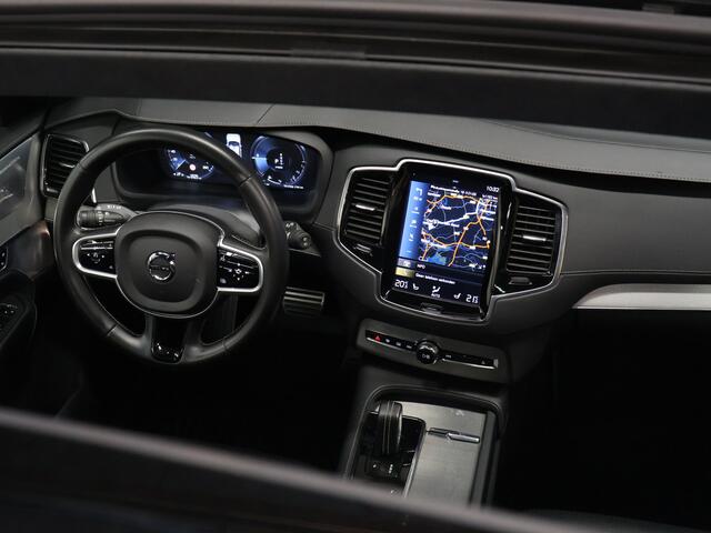 Volvo XC90 2.0 T8 Recharge AWD R-Design [SCHUIFKANTELDAK, TREKHAAK, APPLE CARPLAY, ANDROID, BOWERS & WILKINS, STOELVERWARMING, MEMORY, CRUISECONTROL, 360 CAMERA, PDC V+A, MASSAGE STOELEN, STUURVERWARMING, 7 PERSOONS, NIEUWSTAAT]