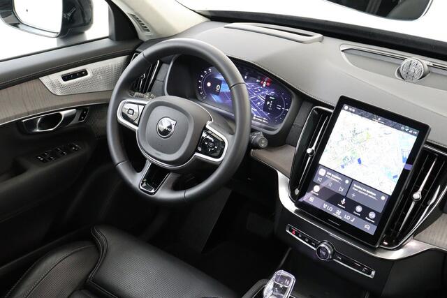 Volvo XC90 II T8 PLUG-IN HYBRID AWD ULTRA DARK *FULL OPTIONS!* -PANO.DAK|BOWERS&WILKINS|LUCHTVERING|360°CAM|HEAD-UP DISP.|GEVENT.LEDER+MASSAGE|TREKHAAK|21"|SoH:100%