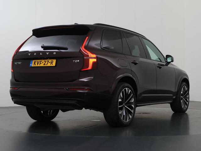 Volvo XC90 2.0 T8 Recharge AWD Plus Bright | SOH 99% | 7-Zitplaatsen | Luchtvering | Ele.verstelbare stoelen + geheugen | Comfortstoelen | 360 Camera | Stuur en stoelverwarming | DAB | Apple CarPlay/Android Auto | Adaptieve Cruise Control | Ele. kofferdeksel | Harman/Kardon |