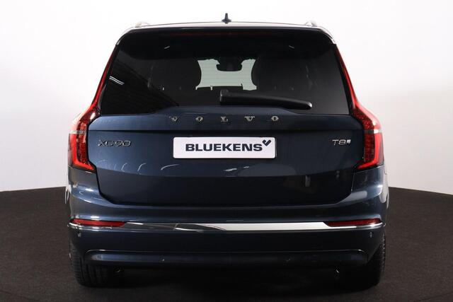 Volvo XC90 T8 Recharge AWD Ultra Bright - Luchtvering - Panorama/schuifdak - IntelliSafe Assist & Surround - 360º Camera - Bowers & Wilkins audio - Adaptieve LED koplampen - Verwarmde voorstoelen, stuur & achterbank - Parkeersensoren voor & achter - Elektr. bedienb. voorstoelen met geheugen - Geventileerde voorstoelen - Head up display - Draadloze tel. lader - Extra getint glas - Inklapbare trekhaak - 21' LMV