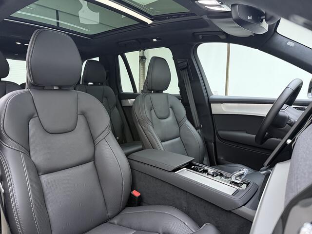 Volvo XC90 T8 Plug-in hybrid AWD Ultra Black Edition / Luchtvering / B&W audio / Geventileerd leder / Trekhaak / 21inch / Google navigatie / Schuif-kanteldak.