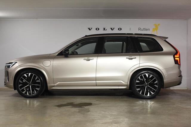 Volvo XC90 T8 455PK Plug-in hybrid AWD Ultra Dark / Bowers & Wilkins / Luchtvering / Head-Up Display / 360 Camera / Massagestoelen / Elektrisch bedienbare stoelen met geheugen / Stoelventilatie / Nappaleder / Elektrisch uitklapbare trekhaak / Gelamineerde ruiten