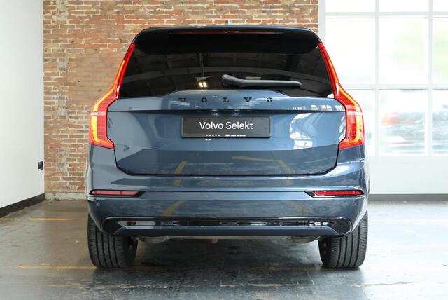 Volvo XC90 T8 Recharge AWD R-Design | Bowers & Wilkins Premium Audio | Luchtvering | Longe Range | 360° Parkeercamera | Parkeersensoren voor + achter | Parkeerverwarming | Panoramadak | Stoelverwarming | Stuurwielverwarming |