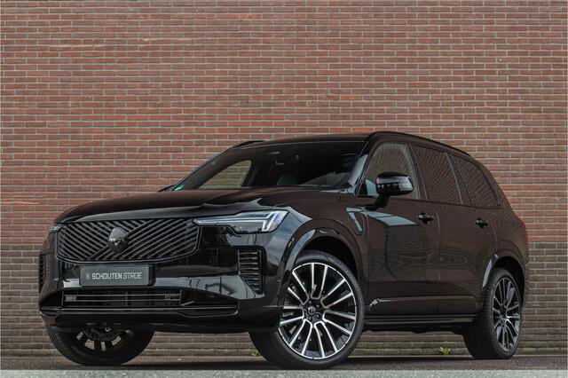 Volvo XC90 T8 AWD Plug-in 406pk Ultra Black Edition Executive, Bowers & Wilkins, Trekhaak, Nappaleder, Luchtvering, Stoelkoeling.