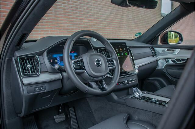 Volvo XC90 T8 AWD Plug-in 406pk Ultra Black Edition Executive, Bowers & Wilkins, Trekhaak, Nappaleder, Luchtvering, Stoelkoeling.