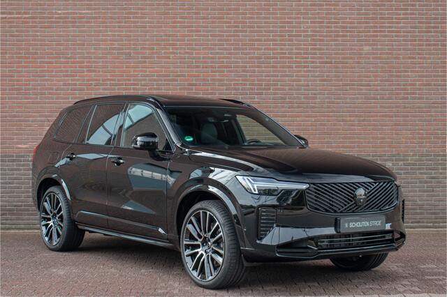 Volvo XC90 T8 AWD Plug-in 406pk Ultra Black Edition Executive, Bowers & Wilkins, Trekhaak, Nappaleder, Luchtvering, Stoelkoeling.