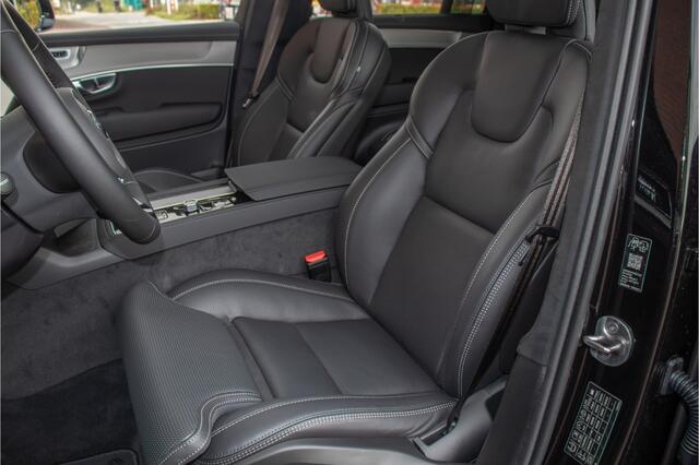 Volvo XC90 T8 AWD Plug-in 406pk Ultra Black Edition Executive, Bowers & Wilkins, Trekhaak, Nappaleder, Luchtvering, Stoelkoeling.