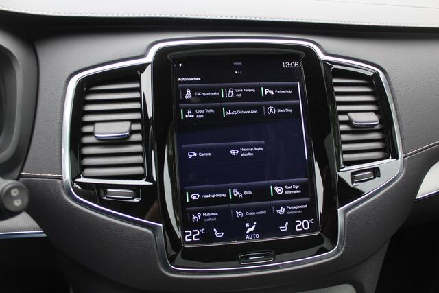 Volvo XC90 2.0 T8 Twin Engine AWD R-Design / Trekhaak / Panoramadak / 360Camera / Head-up / Luchtvering / Bowers & Wilkens / 22'' / Ventilatie+Verwarming / 4zone airco / Dodehoek / DAB / ACC