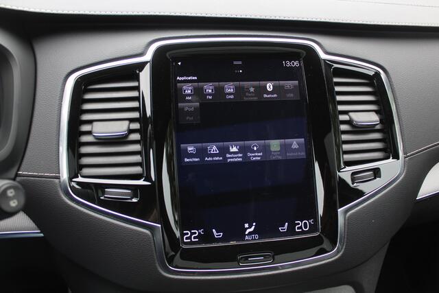 Volvo XC90 2.0 T8 Twin Engine AWD R-Design / Trekhaak / Panoramadak / 360Camera / Head-up / Luchtvering / Bowers & Wilkens / 22'' / Ventilatie+Verwarming / 4zone airco / Dodehoek / DAB / ACC