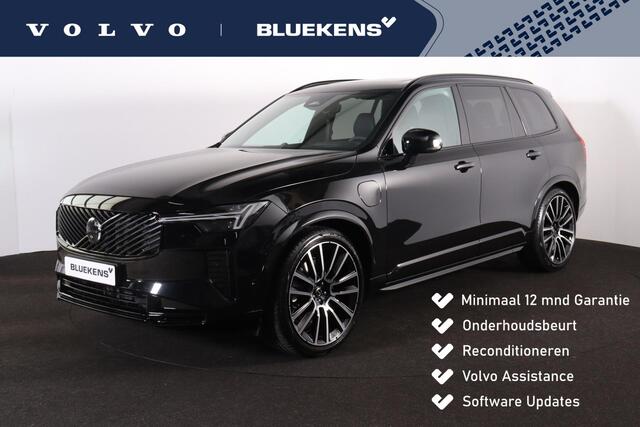 Volvo XC90 T8 Recharge AWD Ultra Dark Exec. Ed. - Luchtvering - Panorama/schuifdak - IntelliSafe Assist & Surround - 360º Camera - Bowers & Wilkins audio - Adaptieve LED koplampen - Verwarmde voorstoelen, stuur & achterbank - Parkeersensoren voor & achter - Elektr. bedienb. voorstoelen met geheugen - Geventileerde voorstoelen - Head up display - Draadloze tel. lader - 22' LMV