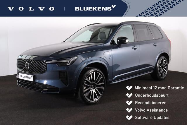 Volvo XC90 T8 Recharge AWD Ultra Dark Exec. Ed. - Panorama/schuifdak - Luchtvering - IntelliSafe Assist & Surround - 360º Camera - Bowers & Wilkins audio - Verwarmde voorstoelen, stuur & achterbank - Parkeersensoren voor & achter - Elektr. bedienb. voorstoelen met geheugen - Head up display - Draadloze tel. lader - Extra getint glas - 22'' LMV
