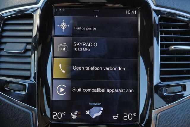 Volvo XC90 T5 AWD Inscription - IntelliSafe Assist & Surround - Adaptieve LED koplampen - Standkachel - Verwarmde voorstoelen, stuur & achterbank - Elektr. bedienb. voorstoelen met geheugen - Parkeercamera achter - Parkeersensoren voor & achter - Extra getint glas - Inklapbare trekhaak