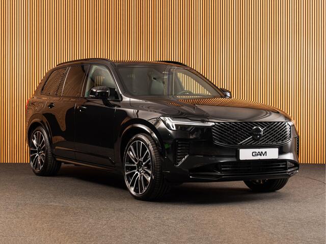 Volvo XC90 2.0 T8 Plug-in hybrid AWD Ultra Black Edition B&W | 22" | TREKHAAK | LUCHTVERING | MASSAGE