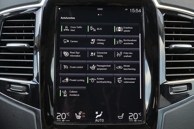 Volvo XC90 T8 Recharge AWD Inscription - Panorama/schuifdak - IntelliSafe Assist & Surround - 360º Camera - Harman/Kardon audio - Adaptieve LED koplampen - Verwarmde voorstoelen & stuur - Parkeersensoren voor & achter - Elektr. bedienb. voorstoelen met geheugen - Draadloze tel. lader - Standkachel - Extra getint glas - Inklapbare trekhaak - 20' LMV – foto 8