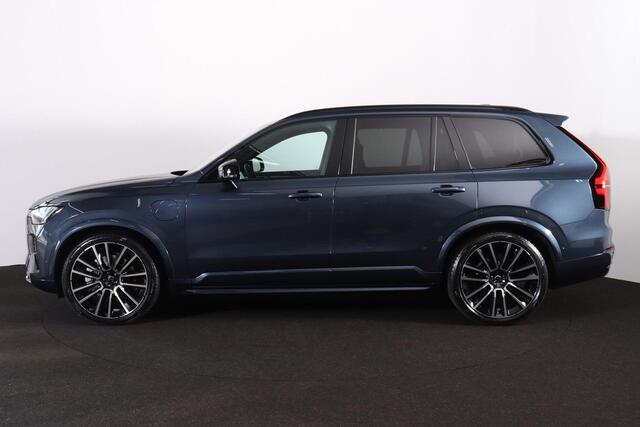 Volvo XC90 T8 Recharge AWD Ultra Dark Exec. Ed. - Luchtvering - Panorama/schuifdak - IntelliSafe Assist & Surround - 360º Camera - Bowers & Wilkins audio - Adaptieve LED koplampen - Verwarmde voorstoelen, stuur & achterbank - Parkeersensoren voor & achter - Elektr. bedienb. voorstoelen met geheugen - Geventileerde voorstoelen - Head up display - Draadloze tel. lader - Extra getint glas - 22' LMV