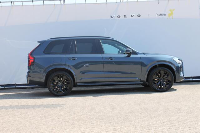 Volvo XC90 T8 406pk Automaat AWD Ultra Black Edition / Stoelmassage - en ventilatie / Luchtvering / Trekhaak / Panoramadak / Google services / Elektrisch bedienbare voorstoelen met geheugen / Stoelverwarming voor en achter – foto 5