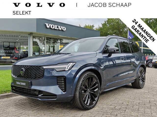 Volvo XC90 T8 405PK AWD Ultra Black Edition Plug-in hybrid | BLIS | Luchtvering | Trekhaak | B&W | Elektr. Stoelen | ACC | HUD | Pano |