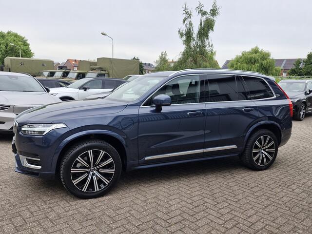 Volvo XC90 T8 Recharge AWD Inscription | Harman Kardon audiosysteem | Stuur verwarmd | Elektrisch verstelbare stoel(en) met geheugen | Extra getint glas achter |Voorstoelen verwarmd | Trekhaak | Electrische dak | Draadloos telefoon opladen