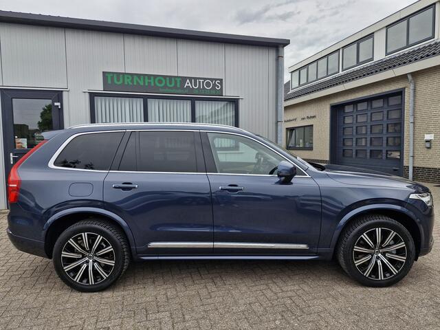 Volvo XC90 T8 Recharge AWD Inscription | Harman Kardon audiosysteem | Stuur verwarmd | Elektrisch verstelbare stoel(en) met geheugen | Extra getint glas achter |Voorstoelen verwarmd | Trekhaak | Electrische dak | Draadloos telefoon opladen