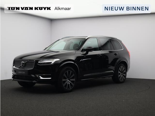 Volvo XC90 T8 390PK Recharge AWD Business Pro / Trekhaak / Leder / BLIS / Adaptive Cruise / Verwarmbaar Stuurwiel + Voorstoelen / 20" / Harman Kardon /