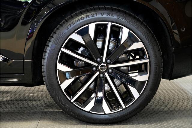Volvo XC90 2.0 T8 AWD 335kW/456pk Aut8 Recharge Ultra Bright 7P LUCHTVERING + HARMAN/KARDON + MASSAGE + ALCANTARA HEMEL + ADAPT.CRUISE + PANORAMADAK + HEAD-UP + STOELVERWARMIN V&A + STUURVERWARMING + LEDEREN DASHBOARD + 360 CAMERA + STOELVENTILATIE + 21" LM-VELGEN!! – foto 9