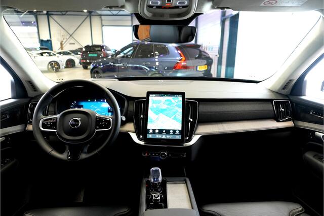 Volvo XC90 2.0 T8 AWD 335kW/456pk Aut8 Recharge Ultra Bright 7P LUCHTVERING + HARMAN/KARDON + MASSAGE + ALCANTARA HEMEL + ADAPT.CRUISE + PANORAMADAK + HEAD-UP + STOELVERWARMIN V&A + STUURVERWARMING + LEDEREN DASHBOARD + 360 CAMERA + STOELVENTILATIE + 21" LM-VELGEN!! – foto 2