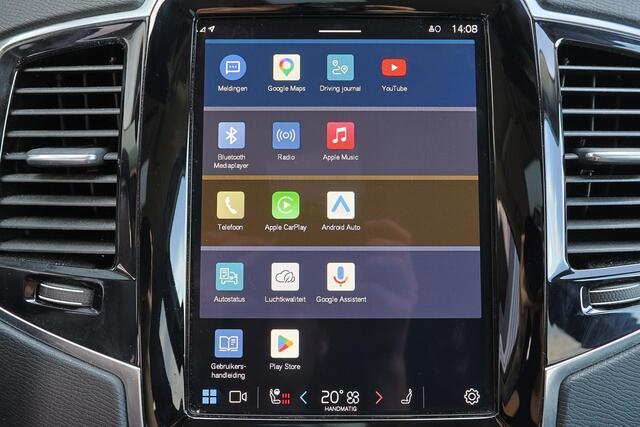 Volvo XC90 T8 Recharge AWD Core Bright - IntelliSafe Assist & Surround - Harman/Kardon audio - Adaptieve LED koplampen - Parkeercamera achter - Verwarmde voorstoelen, stuur & achterbank - Parkeersensoren voor & achter - Draadloze tel. lader - Extra getint glas - Inklapbare trekhaak - 20' LMV – foto 6