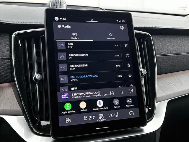 Volvo XC90 2.0 T8 Plug-in hybrid AWD Ultra Dark | Luchtvering | B&W | Massage | Trekhaak | 360-Camera | – foto 7