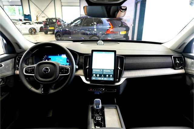 Volvo XC90 2.0 T8 AWD 335kW/456pk Aut8 Recharge Ultra Dark 7P BOWERS&WILKINS + LUCHTVERING + MASSAGE + EL.TREKHAAK + ADAPT.CRUISE + PANORAMADAK + HEAD-UP + STOELVERWARMIN V&A + STUURVERWARMING + LEDEREN DASHBOARD + 360 CAMERA + STOELVENTILATIE + 21" LM-VELGEN!! – foto 2
