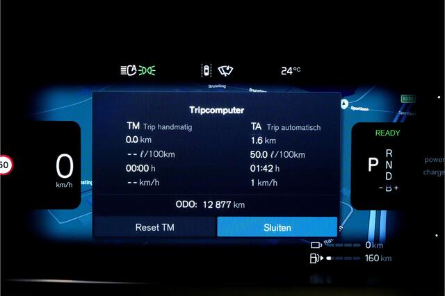Volvo XC90 2.0 T8 AWD 335kW/456pk Aut8 Recharge Ultra Dark 7P BOWERS&WILKINS + LUCHTVERING + MASSAGE + EL.TREKHAAK + ADAPT.CRUISE + PANORAMADAK + HEAD-UP + STOELVERWARMIN V&A + STUURVERWARMING + LEDEREN DASHBOARD + 360 CAMERA + STOELVENTILATIE + 21" LM-VELGEN!! – foto 10