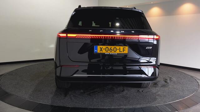 Xpeng G9 RWD Long Range 98 kWh SOH 96,2% | Premium Cognac int. | Trekhaak | Dynaudio Sound systeem