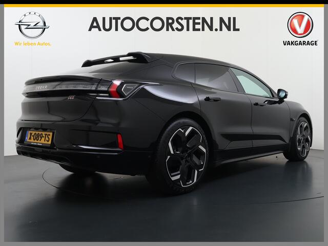 Zeekr 001 AWD Performance 544PK 100kWh Panoramadak Warmtepomp 360°Camera Adap.Cruise Navi Ecc Stoel+Stuur+Achterbankverwarming Head-Up Display Lmv 22" Pdc Elek.Achterklep Matrix Led Apple Carplay/Android Auto Draadloze telefoonlader 2.000kg Trekvermogen! 1e Eigenaar Origineel Nederlandse Auto