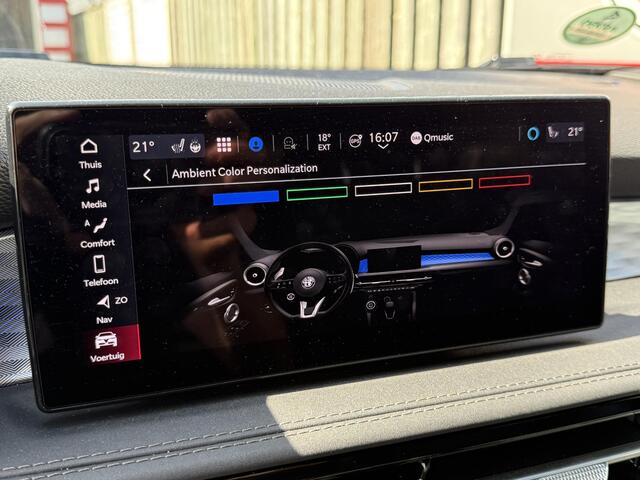 Alfa Romeo Tonale 1.5T Hybrid Veloce 20''/DNA/Leder + memory/Stuur + stoelverwarming + koeling/Dodehoek/Adaptieve cruise/Harman Kardon/Keyless/Camera/Matrix LED