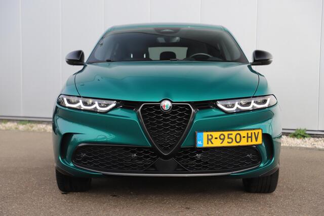 Alfa Romeo Tonale 1.5T Hybrid Edizione Speciale Verde Montreal Automaat Leder Sportstoelen Stoelverwarming Koeling Harman Kardon 19 inch LMV Navigatie Carplay Achteruitrijcamera