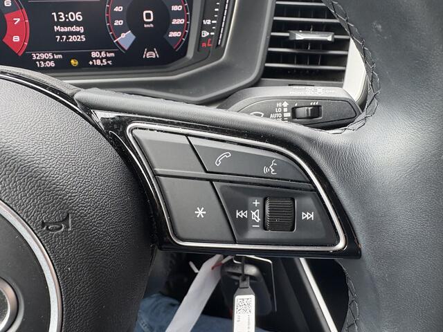 Audi A1 Sportback 25 TFSI Pro Line, cruise/climate/navi via app