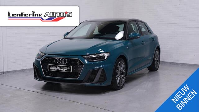 Audi A1 Sportback 30 TFSI S Line Pro Line S Navigatie Apple-carplay S-Line exterieur lane-assist bleutooth telefoon 4electrische ramen LMV 17"PDC v+a