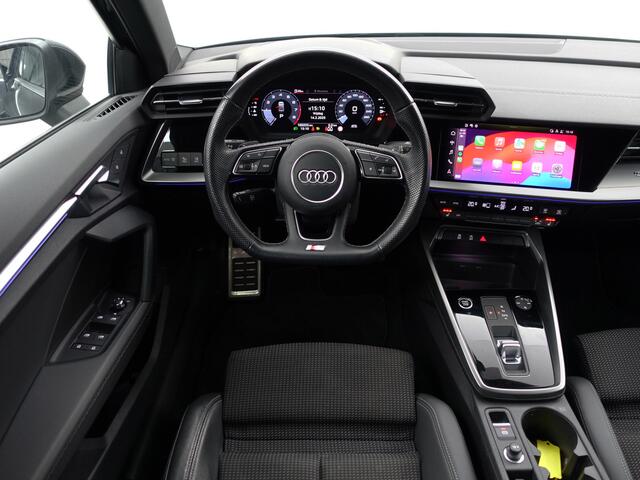 Audi A3 Limousine 35 TFSI S edition one Aut- Sport Leder Interieur, Carplay, Sfeerverlichting, Stoelverwarming, Virtual Cockpit