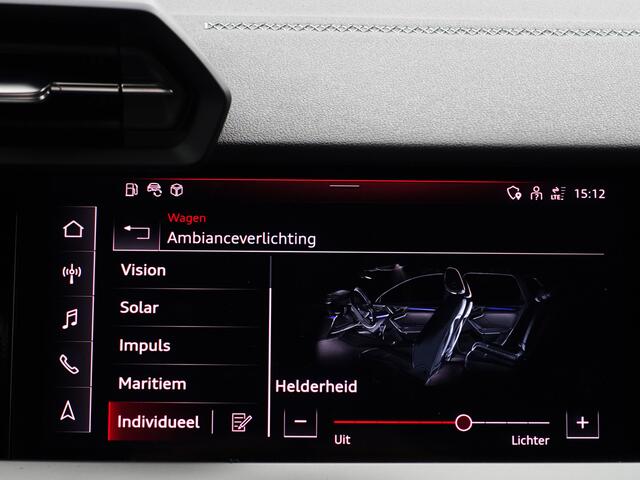 Audi A3 Limousine 35 TFSI S edition one Aut- Sport Leder Interieur, Carplay, Sfeerverlichting, Stoelverwarming, Virtual Cockpit