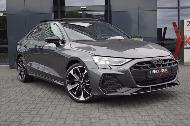 Audi A3 Limousine 1.5 TFSI S-line 150pk Facelift/Leer ruitmotief/ Panodak/Sonos/Head-up/LED