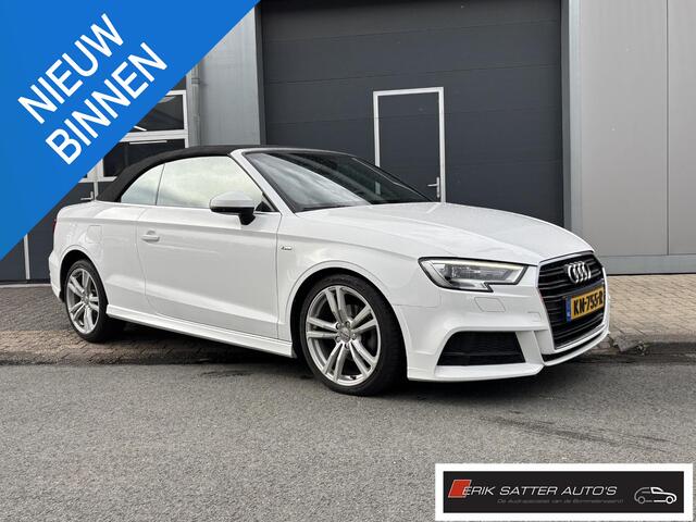 Audi A3 Cabriolet 1.4 TFSI CoD Sport Pro Line S NL Auto| Nek verwarm.| Stoelverw.| Camera| PDC| Xenon| Leder