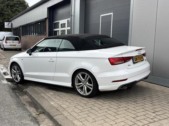 Audi A3 Cabriolet 1.4 TFSI CoD Sport Pro Line S NL Auto| Nek verwarm.| Stoelverw.| Camera| PDC| Xenon| Leder