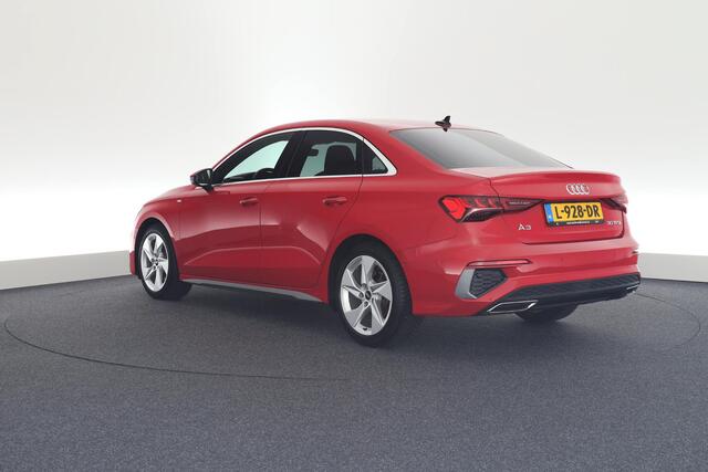 Audi A3 Limousine 30 TFSI 110pk S-Tronic 2x S-Line Leder ACC Virtual Cockpit B&O HUD Stoelverwarming Navigatie