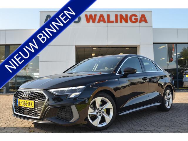 Audi A3 Limousine 35 TFSI 3x S-Line Virtual cockpit | Afgevlakt stuur | Carplay | a.Camera | DAB | LED koplampen